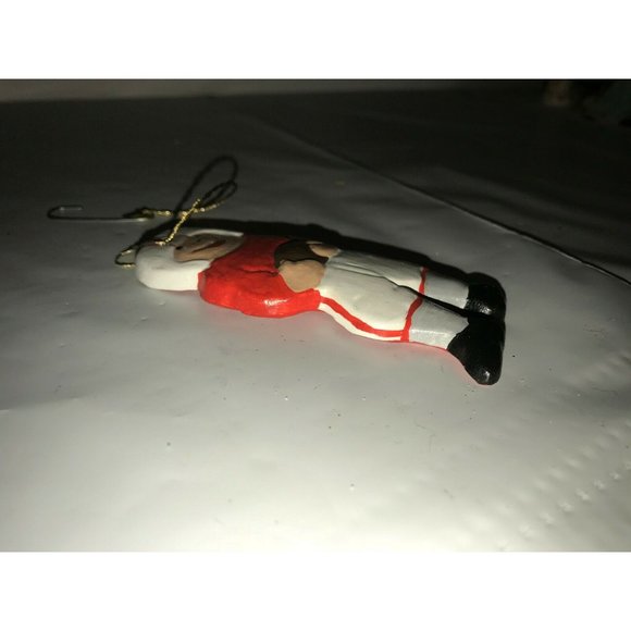 Baked and Treated Homemade CHRISTMAS Tree Ornament Football Player - Picture 5 of 5